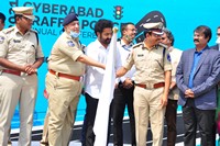 NTR at Cyberabad Traffic Police Annual Conference